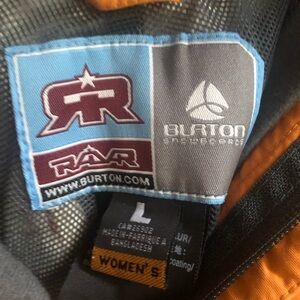 Burton snowboarding pants large